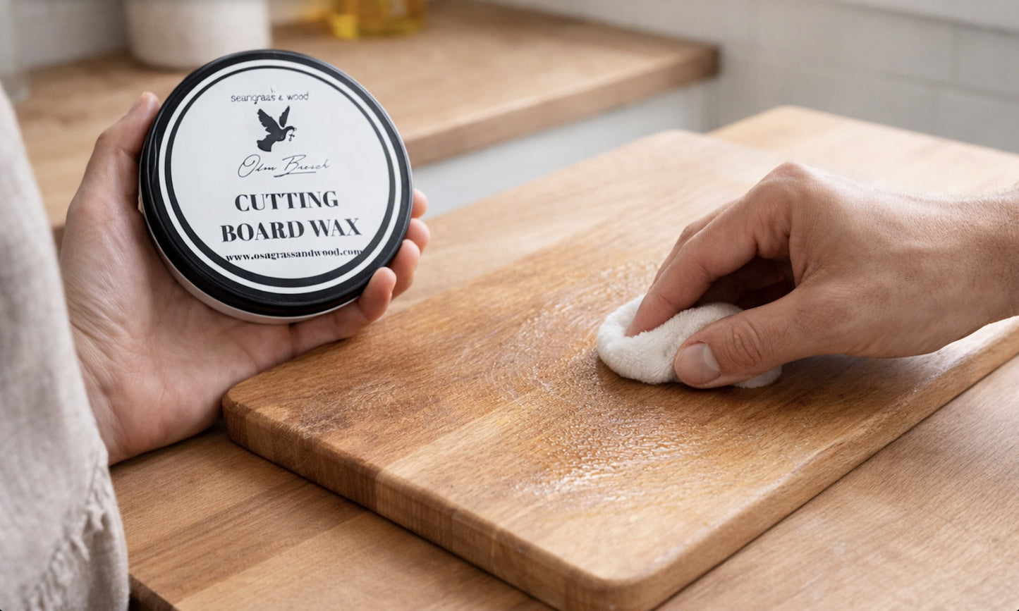 Premium Cutting Board Wax – Food-Safe Wood Conditioner