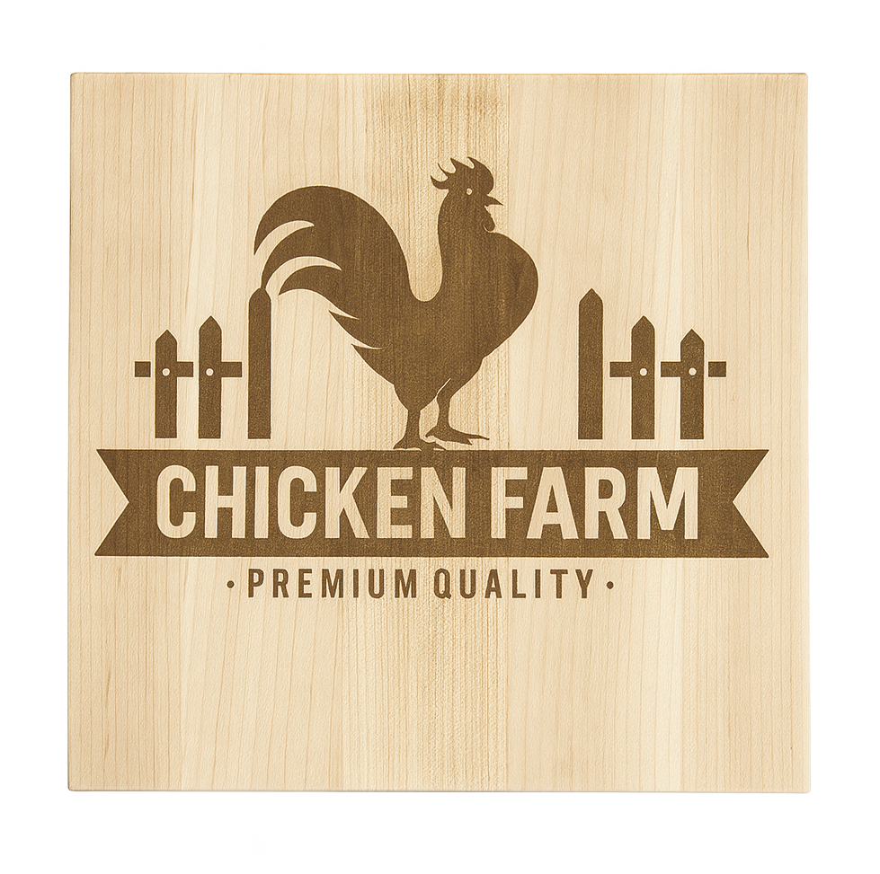 Heavy-Duty Wood Trivet – Solid Maple with 6 Design Options