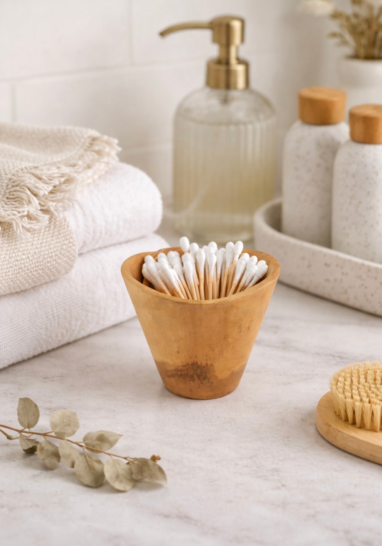 Small Teak Wood Dish – Handcrafted Natural Bowl for Jewelry, Potpourri, or Coastal Decor