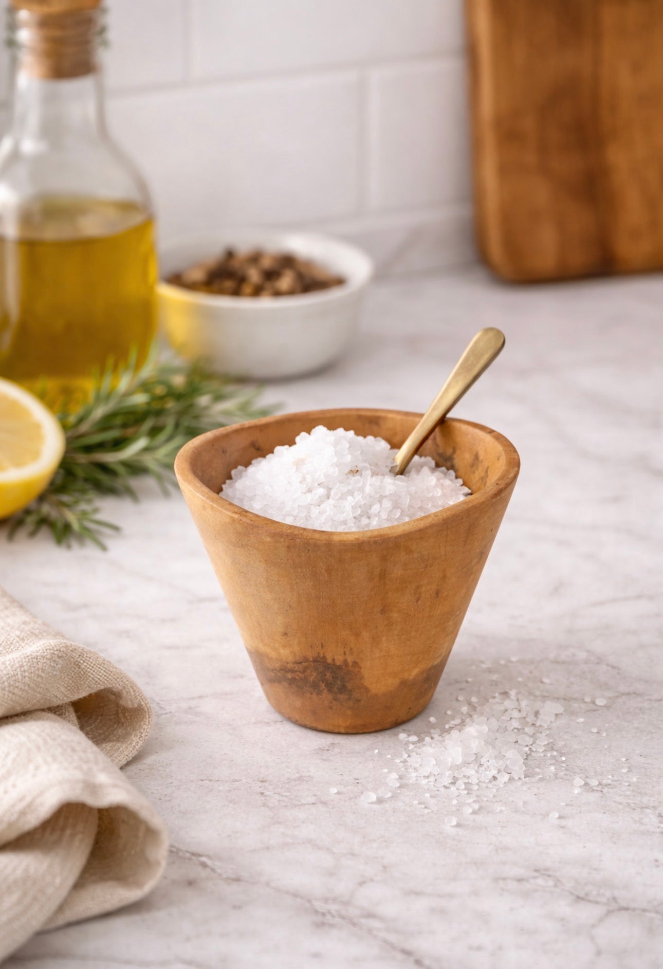 Small Teak Wood Dish – Handcrafted Natural Bowl for Jewelry, Potpourri, or Coastal Decor