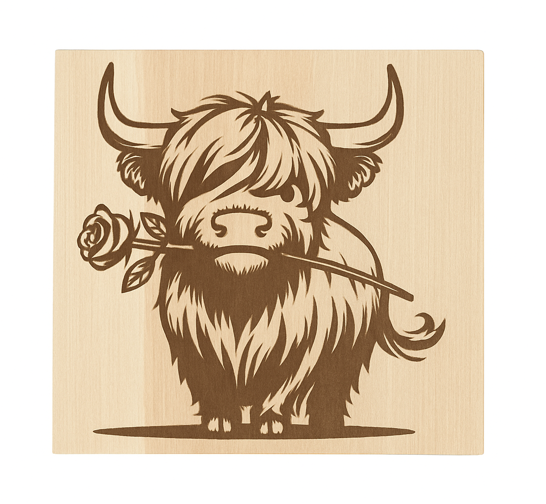 Heavy-Duty Wood Trivet – Solid Maple with 6 Design Options