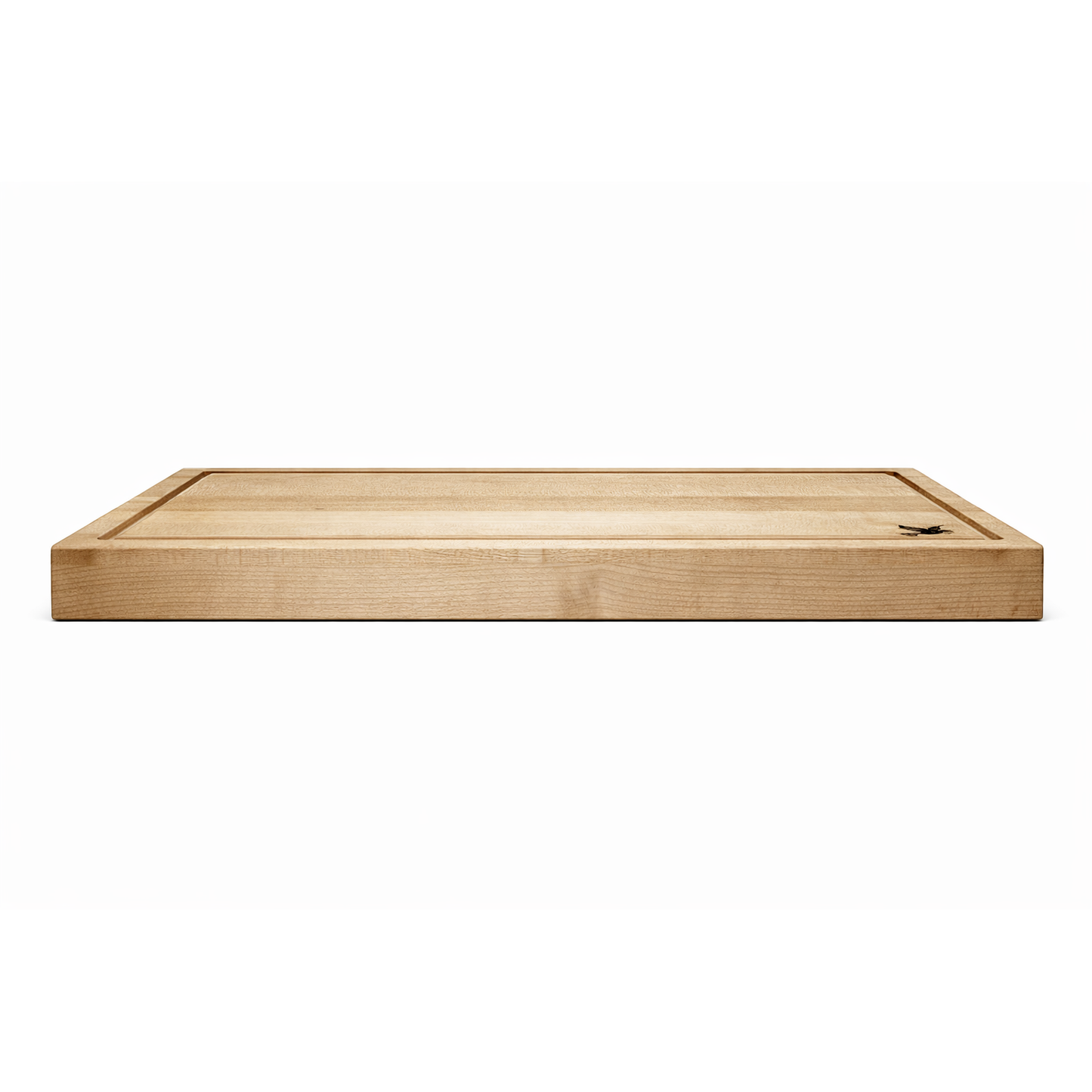 Handcrafted Maple Cutting Board with Juice Groove | Seagrass & Wood Signature Board | 12x18 Hardwood Charcuterie Board
