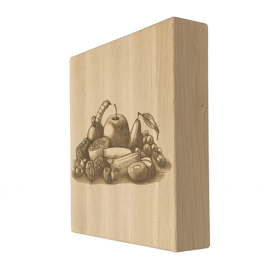 Heavy-Duty Wood Trivet – Solid Maple with 6 Design Options